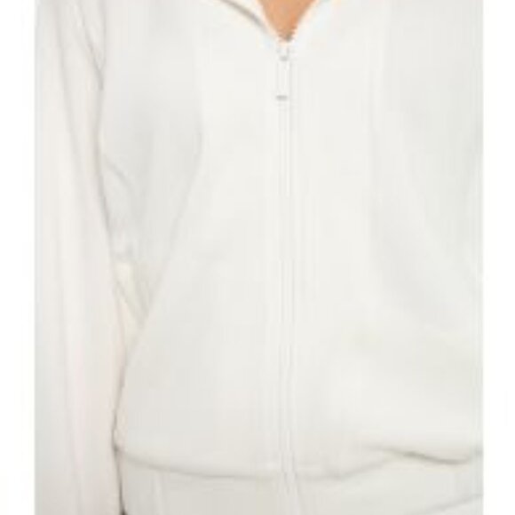 Embroidered Shiny Stone Ecru Jacket - Picture 4 of 6